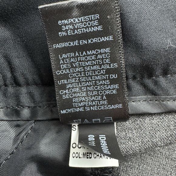 Express Editor Women's Gray Low Rise Flare Leg Dress Pants Size 2R - Picture 14 of 16